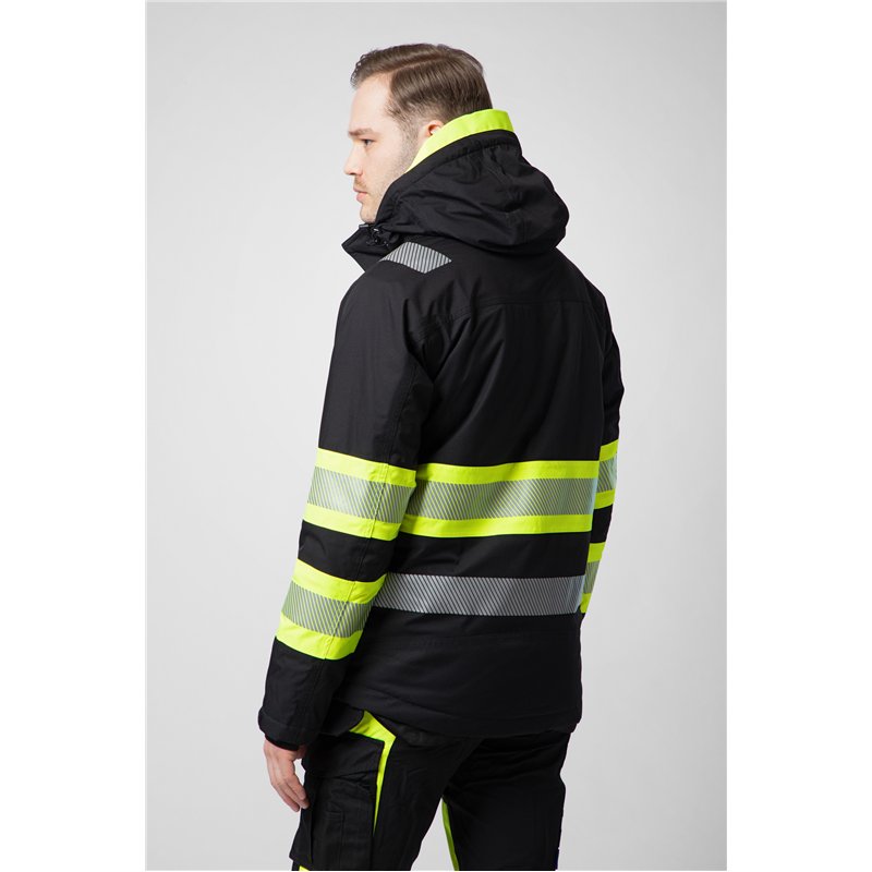 Veste Doublé Coupe-Vent et Imperméable en ISO 20471 Classe 1