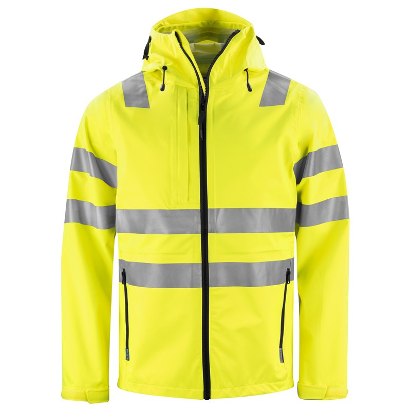 Veste de Pluie Coupe-Vent et Imperméable en ISO 20471 Classe 3 - en 343 3/3