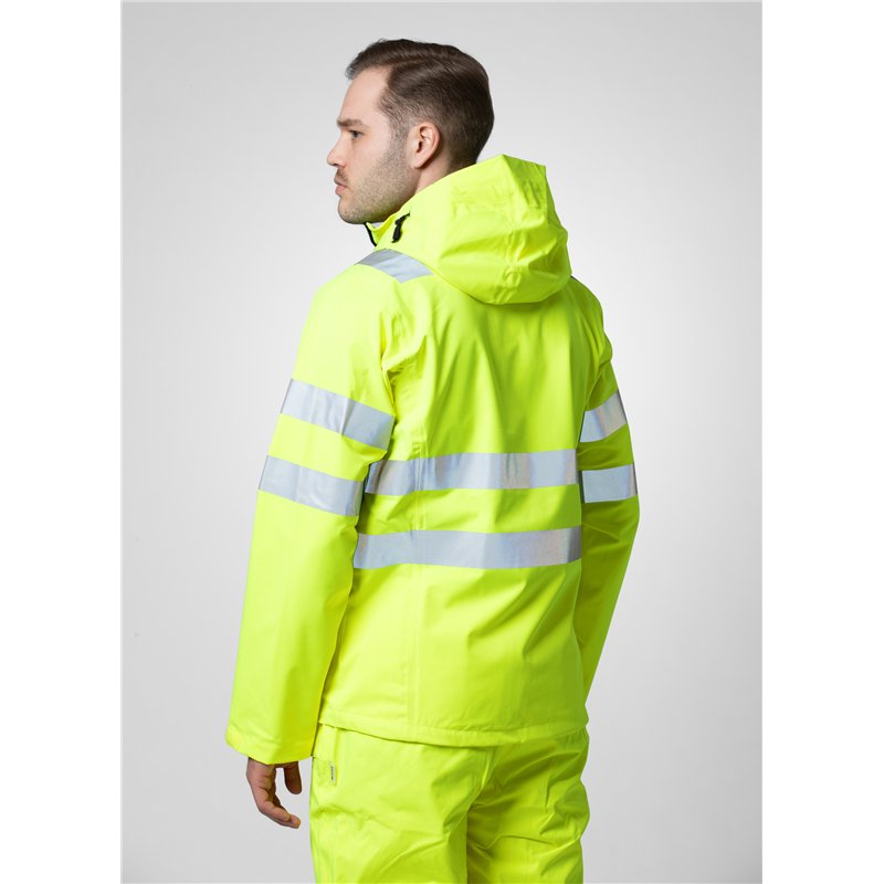 Veste de Pluie Coupe-Vent et Imperméable en ISO 20471 Classe 3 - en 343 3/3