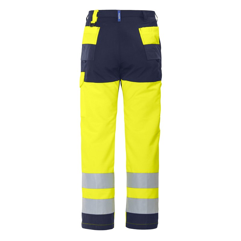 Pantalon de Travail en ISO 20471 Classe 2 Coupe Droite