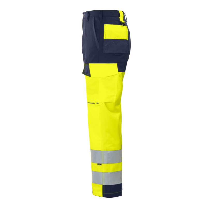 Pantalon de Travail en ISO 20471 Classe 2 Coupe Droite