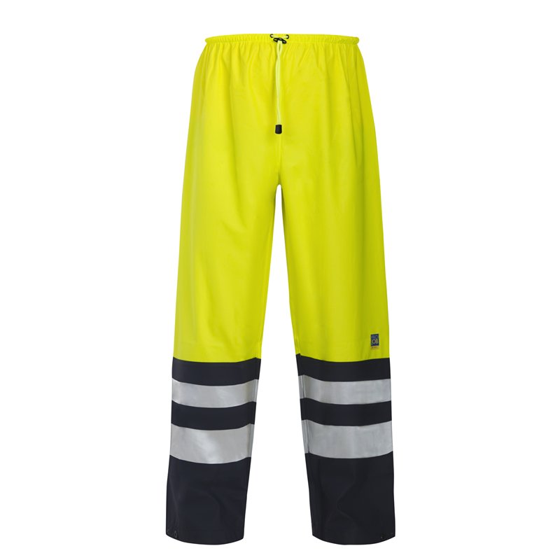 Pantalon de Pluie en ISO 20471 Classe 2