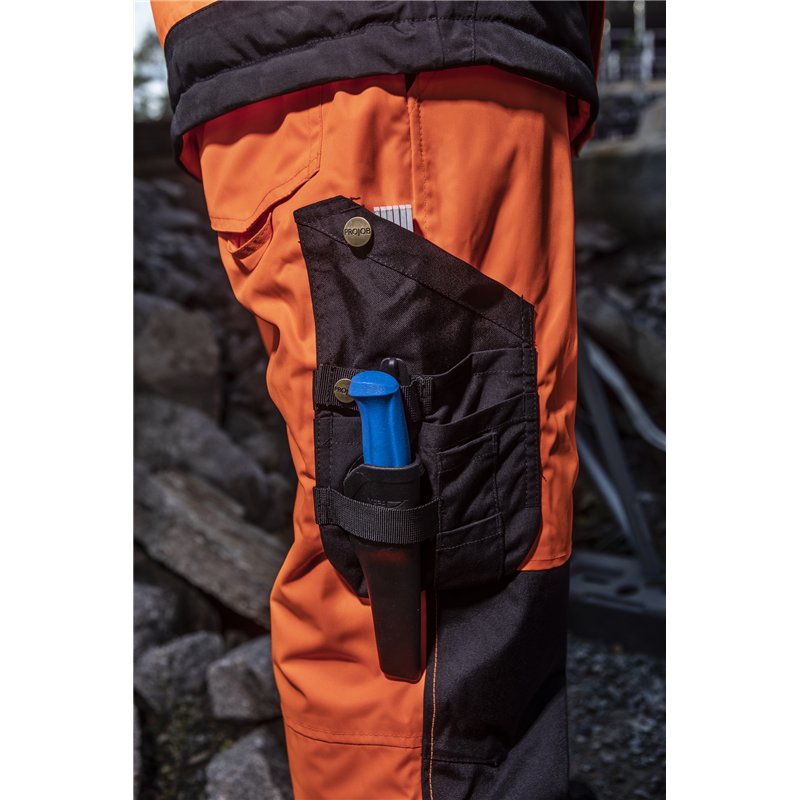 Pantalon Doublé avec Renfort aux Genoux en ISO 20471 Classe 2