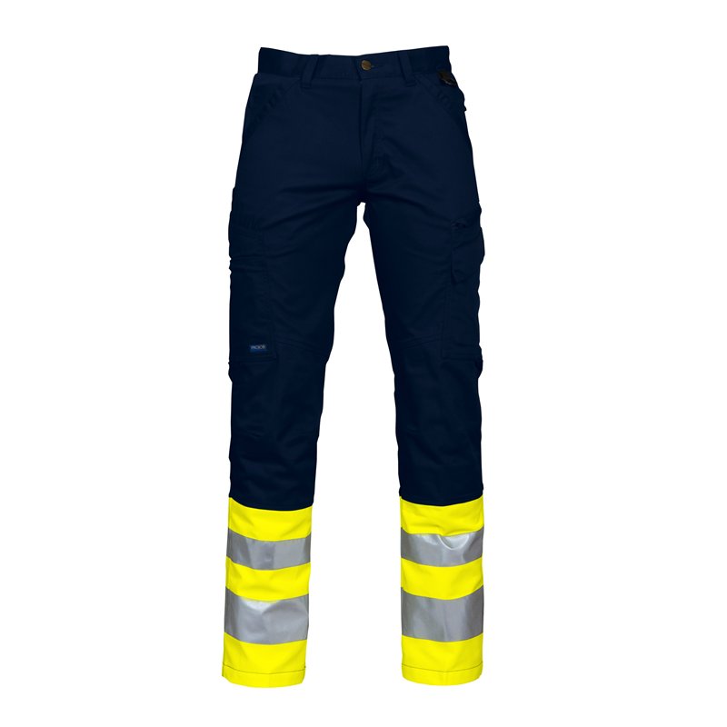Pantalon de Travail en ISO 20471 Classe 1 Coupe Moderne
