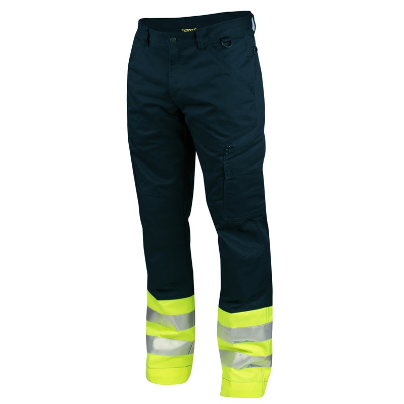 Pantalon de Travail en ISO 20471 Classe 1 Coupe Moderne