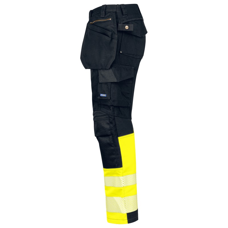 Pantalon de Travail Haute Visibilité avec Poches Flottantes en ISO 20471 Classe 1