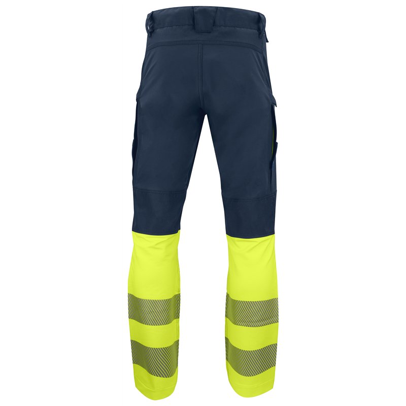 Pantalon de Travail Stretch en ISO 20471 Classe 1 Coupe Moderne