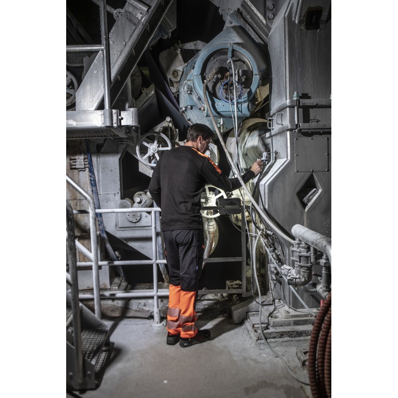 Pantalon de Travail Stretch en ISO 20471 Classe 1 Coupe Moderne