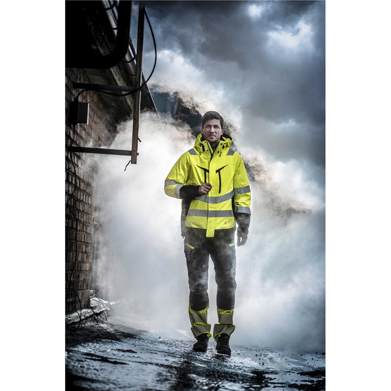 Pantalon de Travail Stretch en ISO 20471 Classe 1 Coupe Moderne