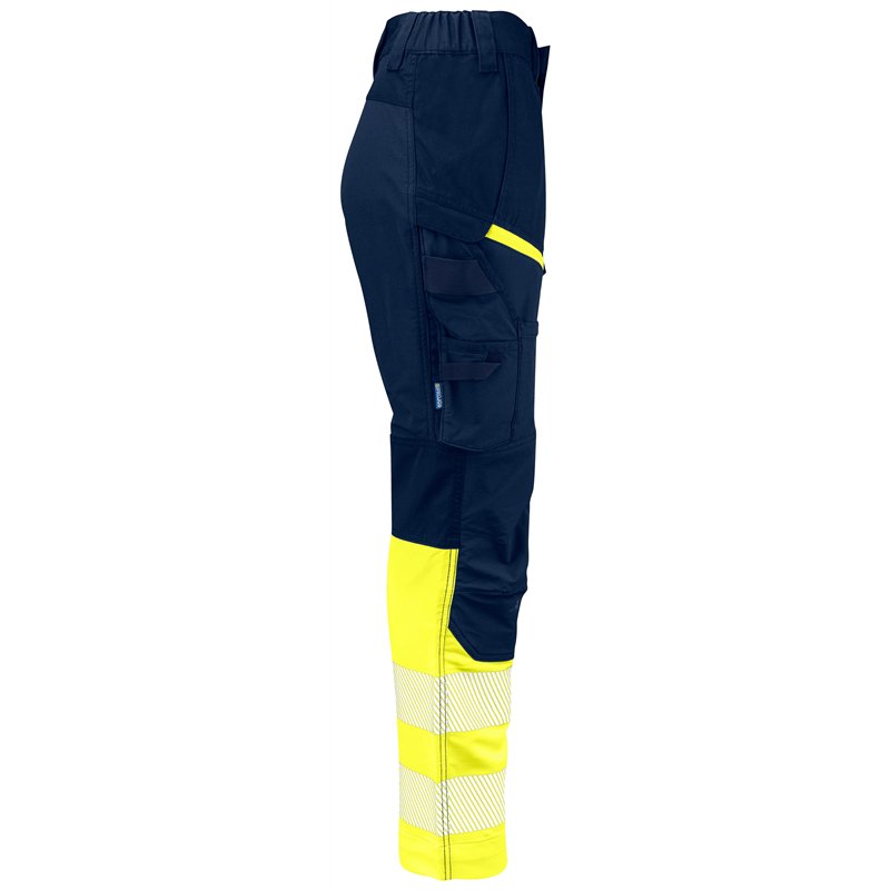 Pantalon de Travail Femme Stretch en ISO 20471 Classe 1