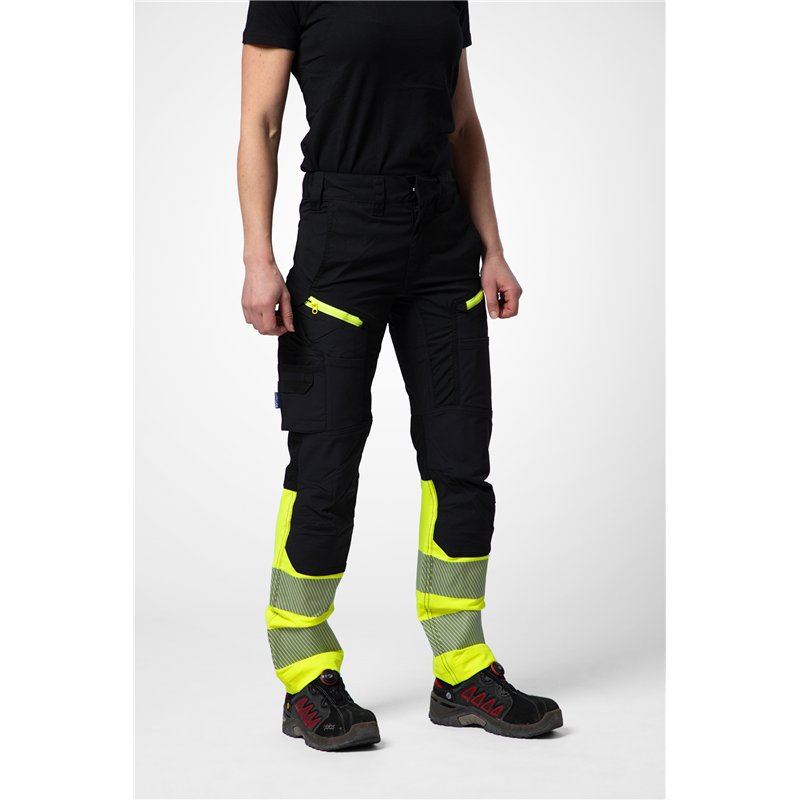 Pantalon de Travail Femme Stretch en ISO 20471 Classe 1