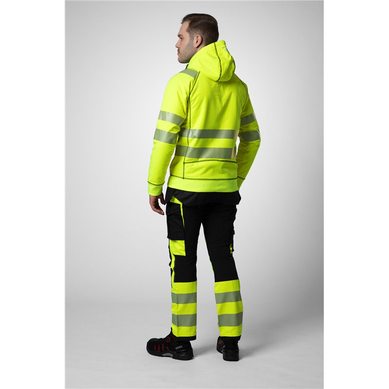Pantalon Taille Basse avec Poches Flottantes en ISO 20471 Classe 1
