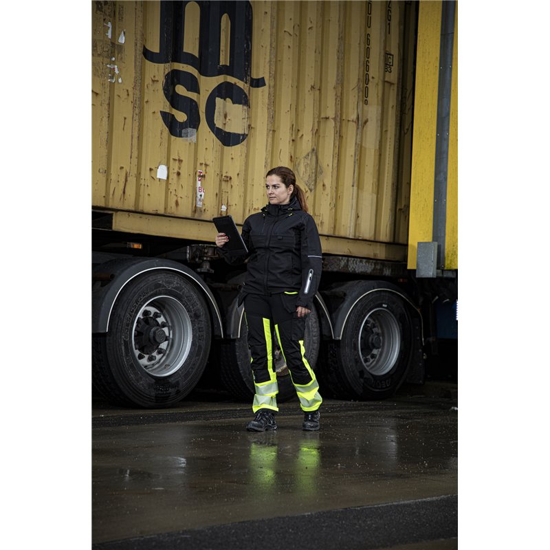 Pantalon Taille Basse avec Poches Flottantes en ISO 20471 Classe 1