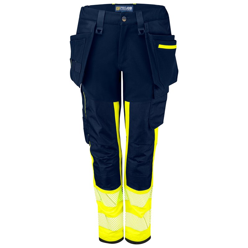 Pantalon Taille Basse Femme avec Poches Flottantes ISO 20471 Classe 1