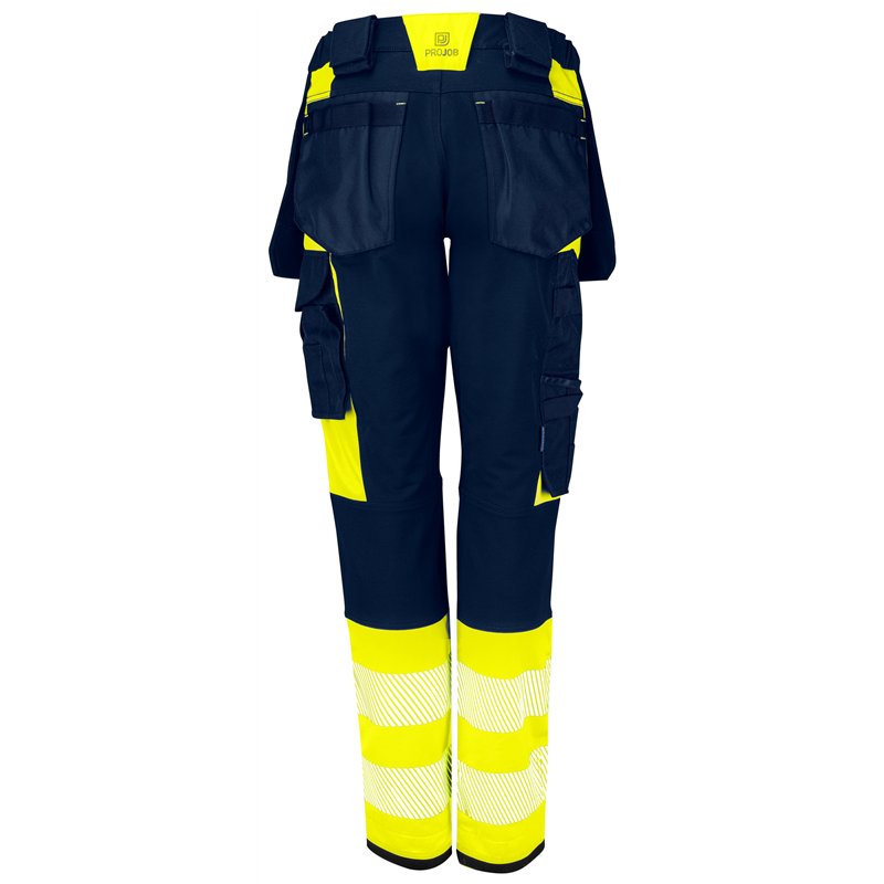 Pantalon Taille Basse Femme avec Poches Flottantes ISO 20471 Classe 1