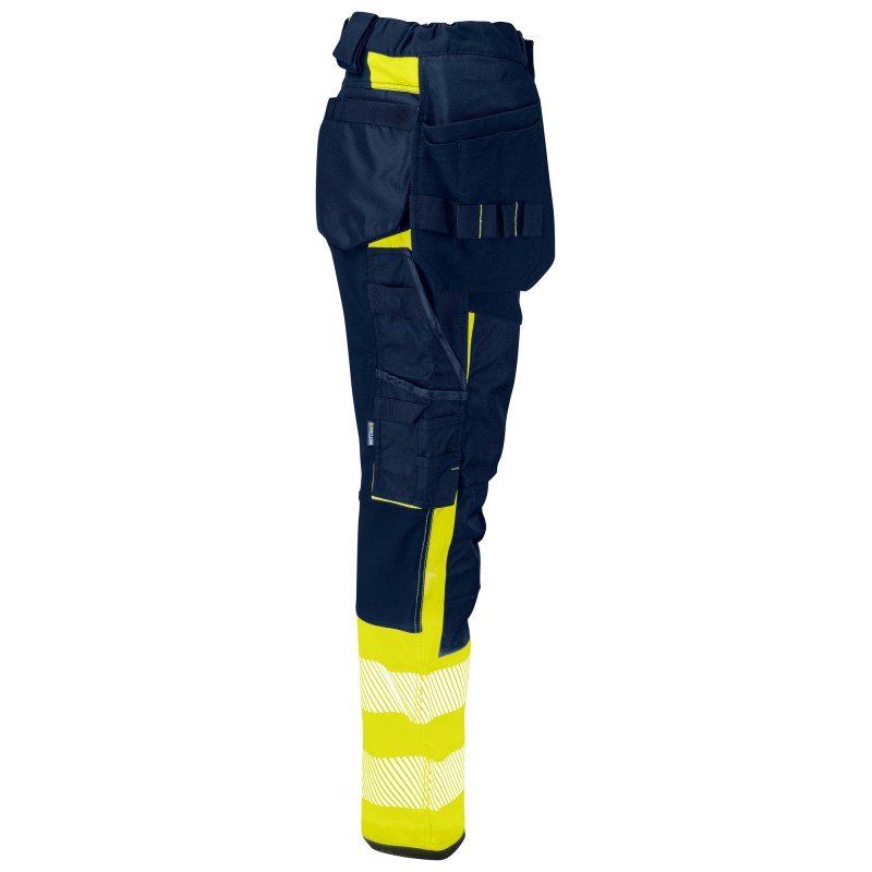 Pantalon Taille Basse Femme avec Poches Flottantes ISO 20471 Classe 1