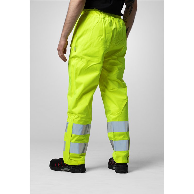 Pantalon de Pluie Coupe-Vent et Imperméable en ISO 20471 Classe 2 - en 343 3/3