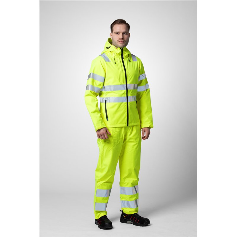 Pantalon de Pluie Coupe-Vent et Imperméable en ISO 20471 Classe 2 - en 343 3/3