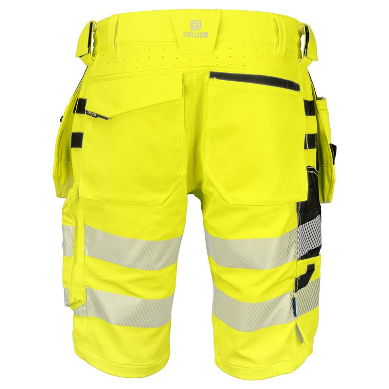 Short Full Stretch avec Poches Flottantes en ISO 20471 Classe 2/1