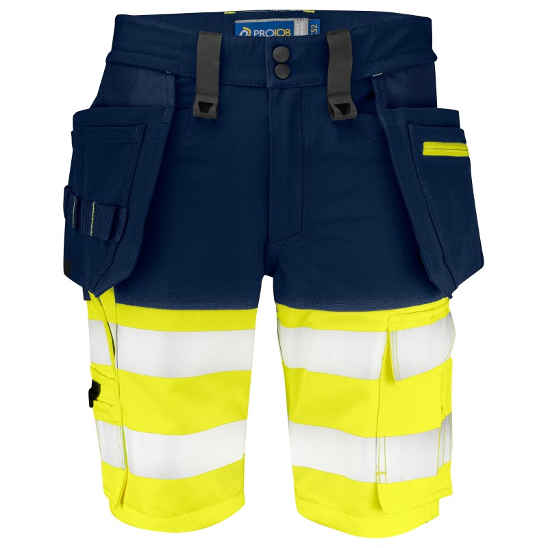 Short avec Poches Flottantes en ISO 20471 Classe 1