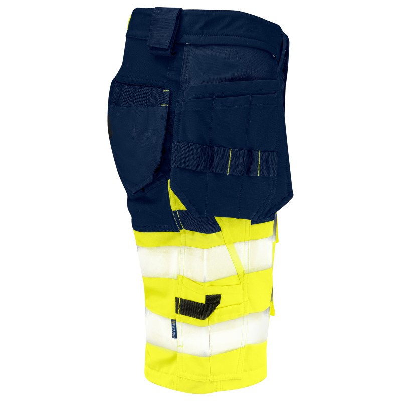 Short avec Poches Flottantes en ISO 20471 Classe 1