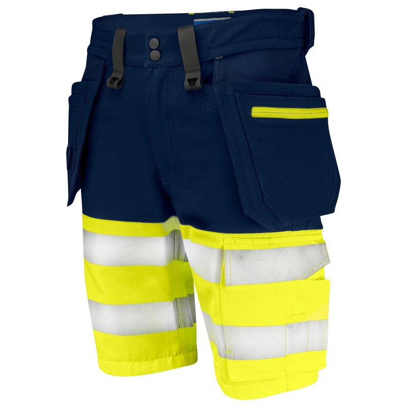 Short avec Poches Flottantes en ISO 20471 Classe 1