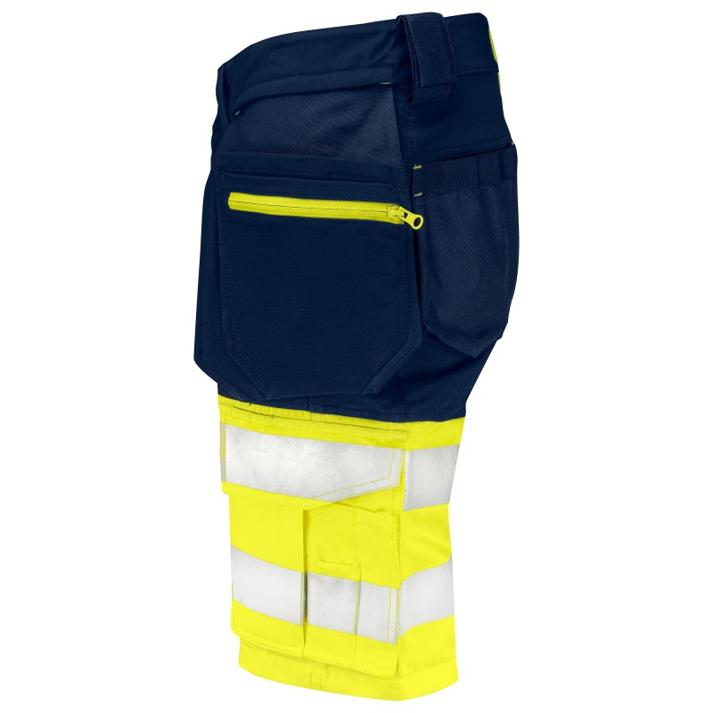 Short avec Poches Flottantes en ISO 20471 Classe 1
