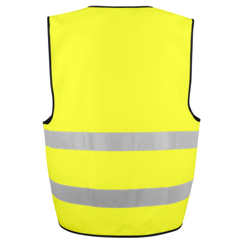 Gilet de Sécurité avec Zip en ISO 20471 Classe 2