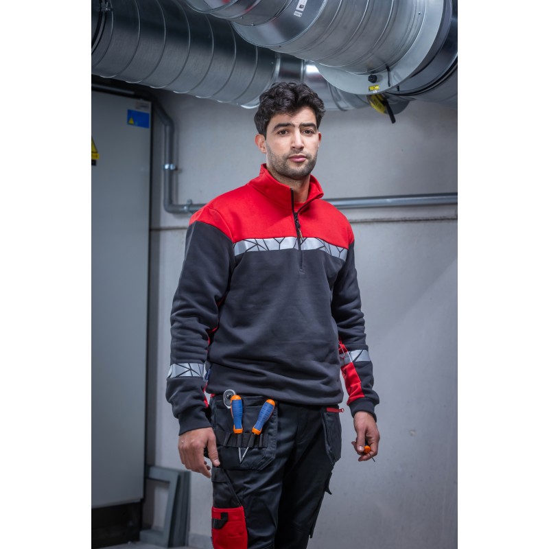 Sweat-Shirt Demi-Zip