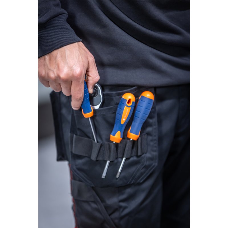 Pantalon de Travail Femme (Poches Genouillères + Poches Holster)