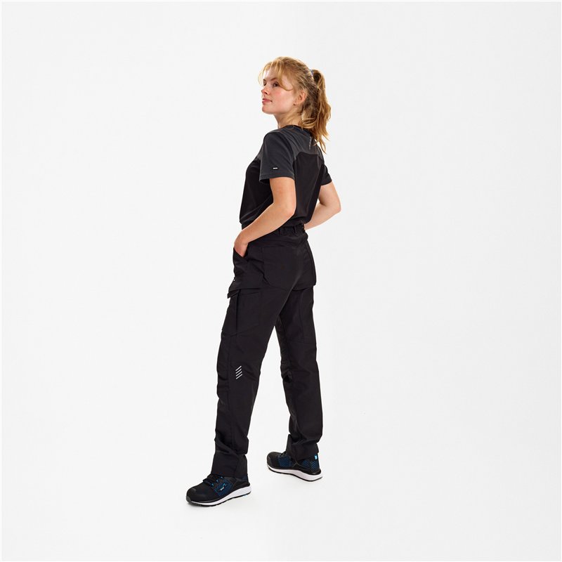Pantalon de Service Entire pour Femmes avec Tissu Extensible dans 2 Sens