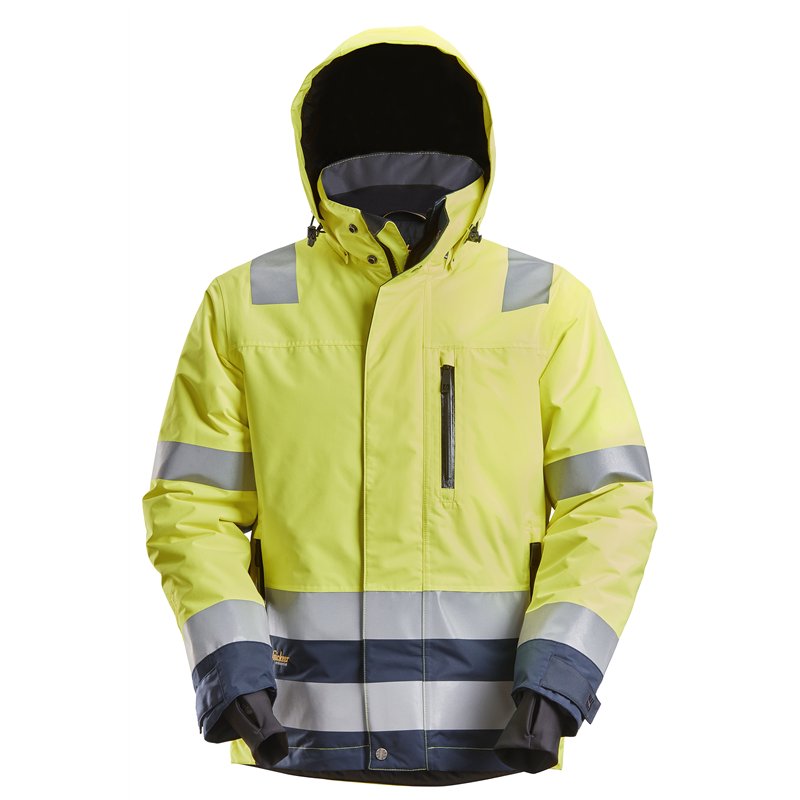 Snickers Veste Isolante et Imperméable 37.5®, Haute Visibilité, Classe 3