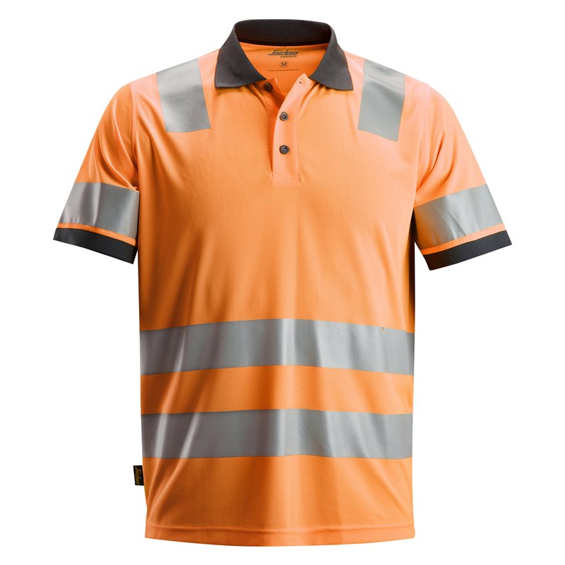 Snickers Polo Haute Visibilité, Classe 2