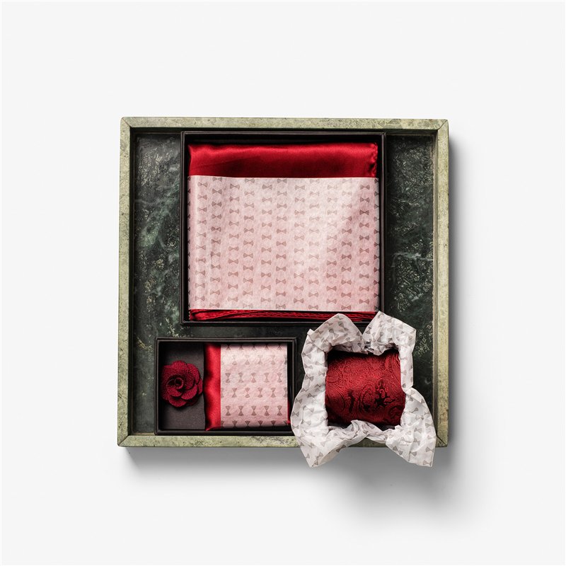 Giftbox Solid Paisley Tie