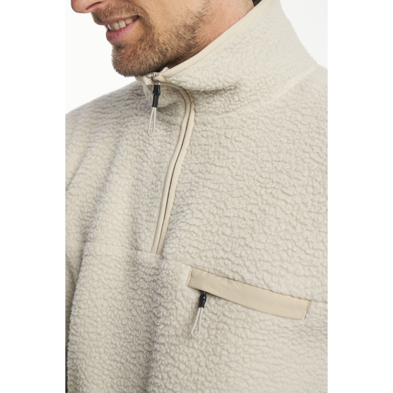 Yoke Fleece Half Zip Man