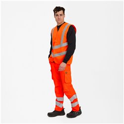 Pantalon de Service Cargo avec Bandes Réfléchissantes