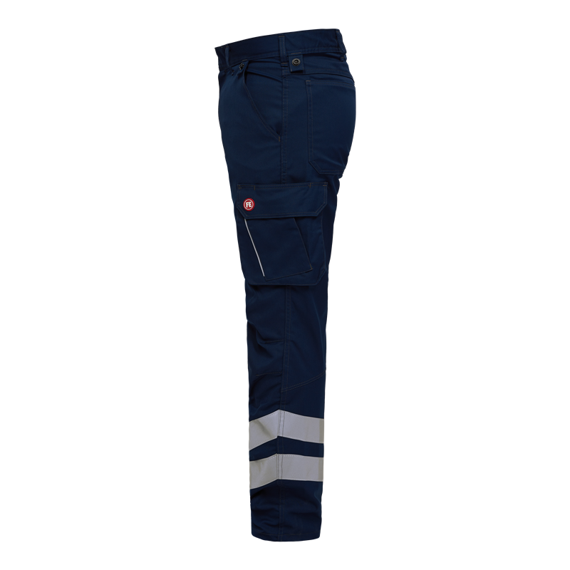Pantalon de Service Cargo avec Bandes Réfléchissantes