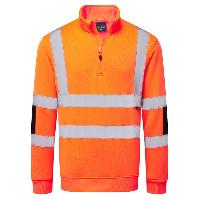Hi-Vis Knit  1/2Zip Sweatshirt