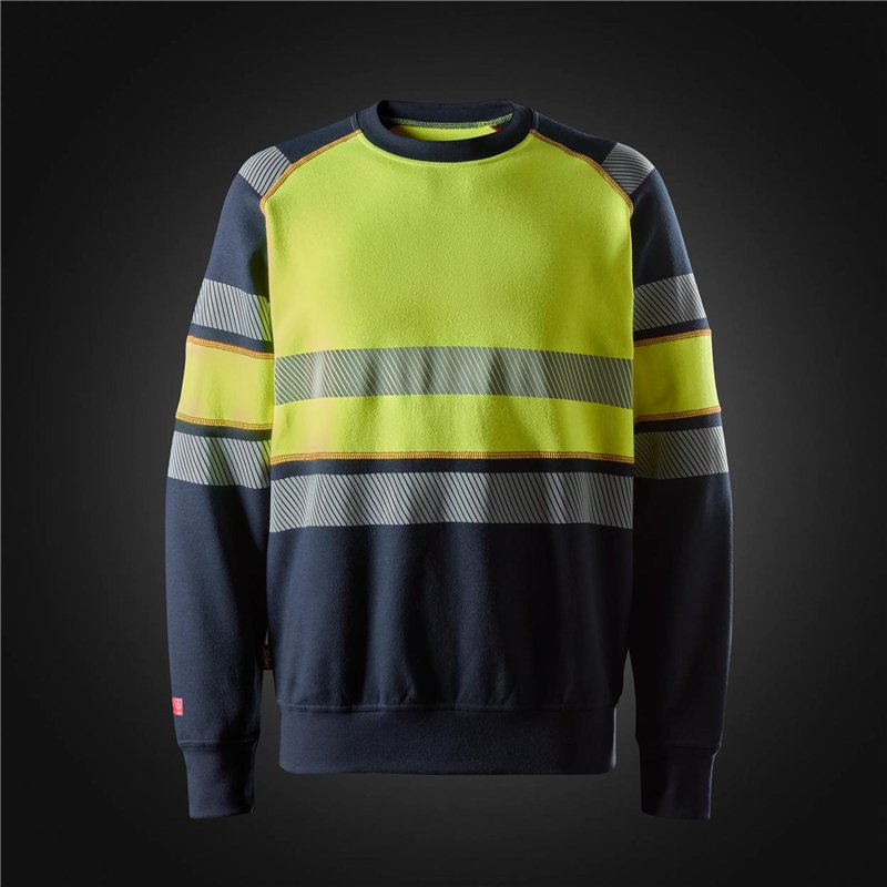 Snickers ProtecWork, Sweat-shirt, Haute Visibilité, Classe 1