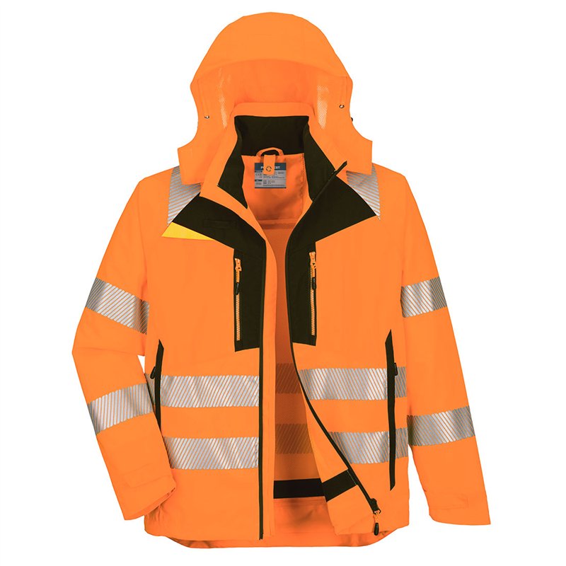 Parka 4 en 1 DX4 Hi-Vis