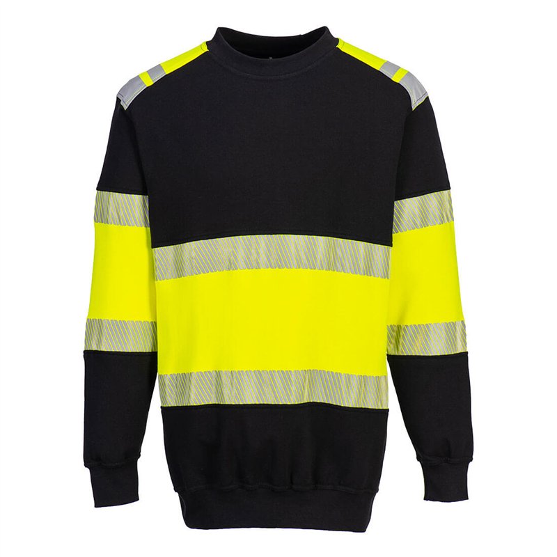 Sweat-shirt PW3 Modaflame  HV Classe 1
