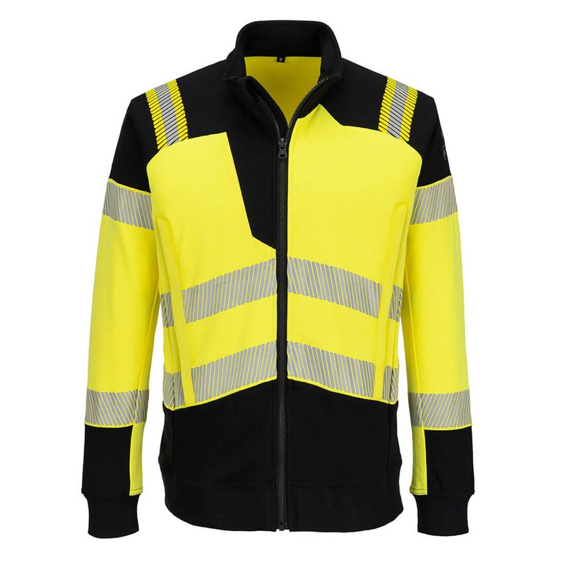 Sweat-shirt zippé PW3 Modaflame HV FR