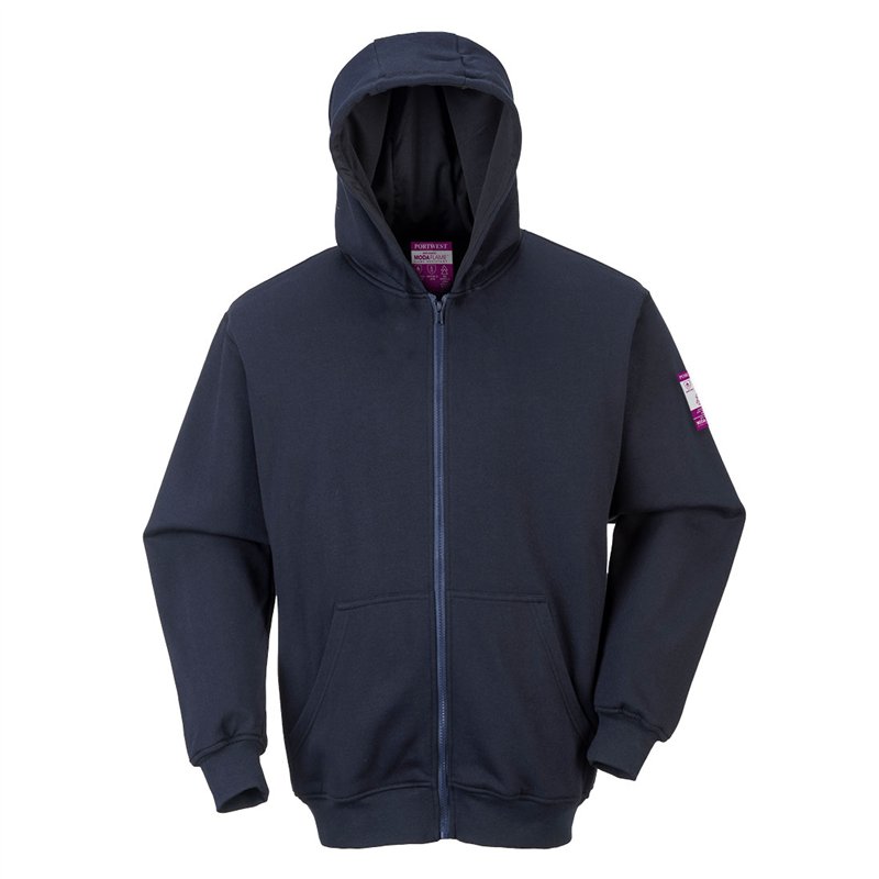Sweatshirt FR zippe a capuche