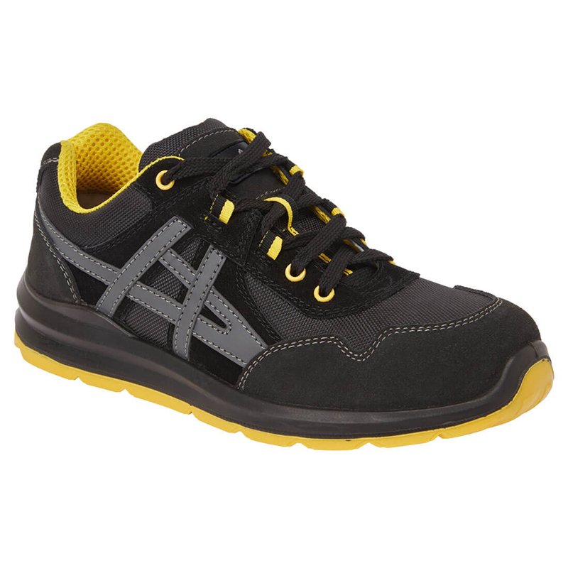 Basket de sécurité cuir embout acier – S1 FO SR