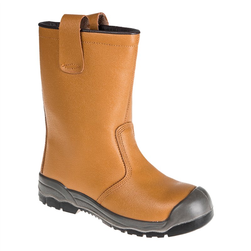 Botte rigger cuir action embout acier – S1P SR