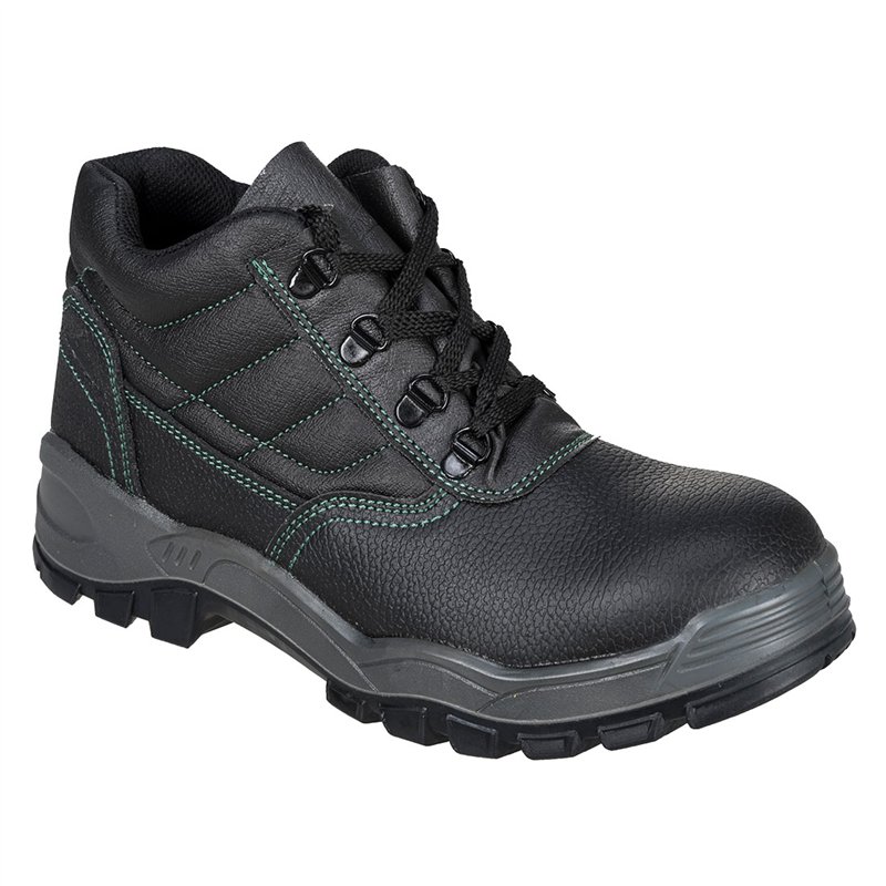 Brodequin croûte de cuir embout acier S1 SR