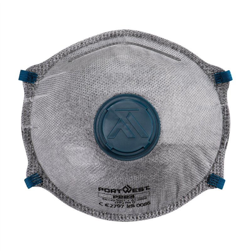Masque FFP2 à valve Charbon Dolomite (Pk10)