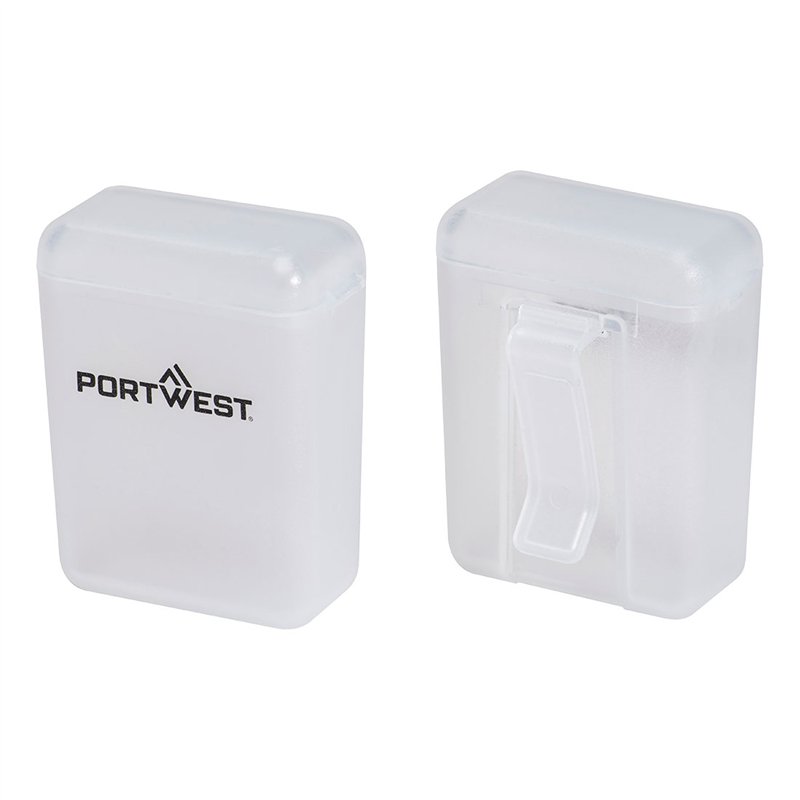 Boîte de rangement pour bouchons d'oreille (Pk50)