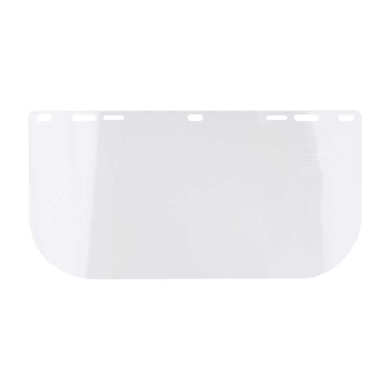 Visière plate PC transparente (Pack 1)