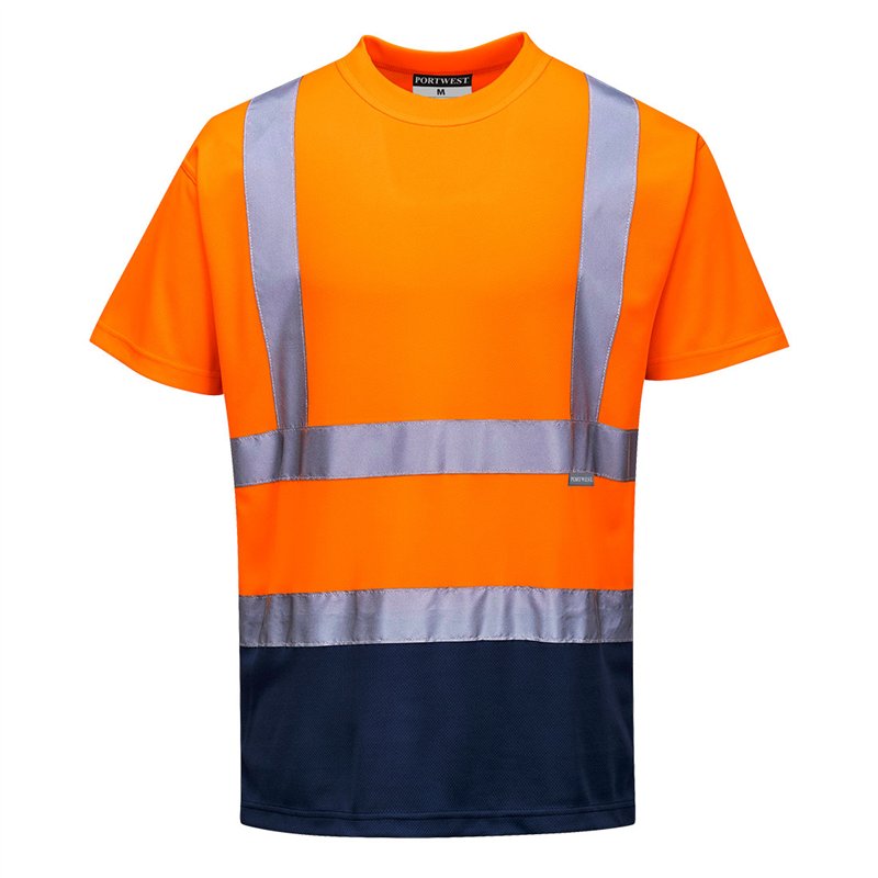 T-shirt bicolore
